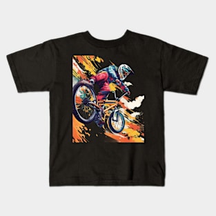 Cycling Racing Kids T-Shirt